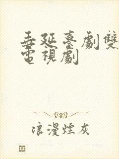 垂延台剧双男主电视剧