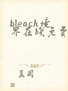bleach境界在线免费观看全集