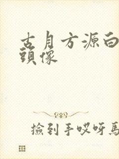 古月方源白凝冰头像