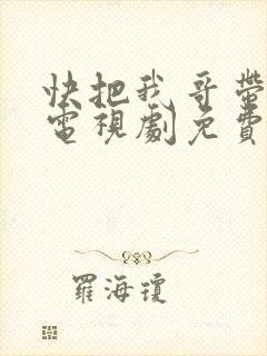 快把我哥带走,电视剧免费观看封面