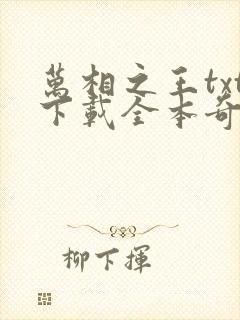 万相之王txt下载全本奇书网