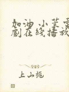 加油 小茉电视剧在线播放