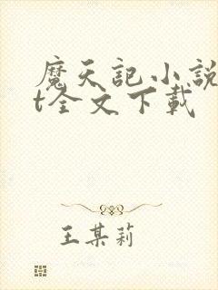 魔天记小说txt全文下载