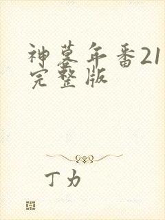 神墓年番21集完整版封面