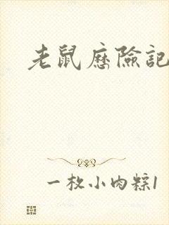 老鼠历险记作文封面