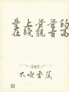 爱上爸爸的女人在线观看高清电视剧封面