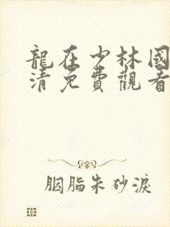 龙在少林国语高清免费观看