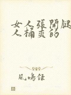 女人张开腿让男人桶爽的封面