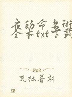 夜的命名术小说全本txt下载