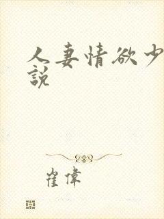 人妻情欲少妇小说封面