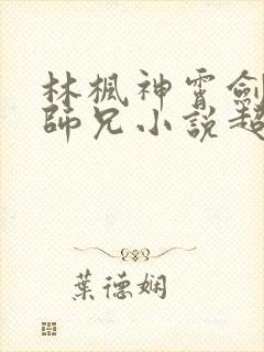 林枫神霄剑宗大师兄小说超前更新