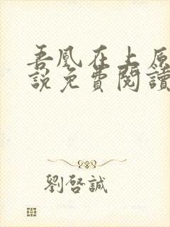 吾凰在上原著小说免费阅读