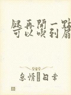 腿再开一点我就可以吃到扇贝了封面