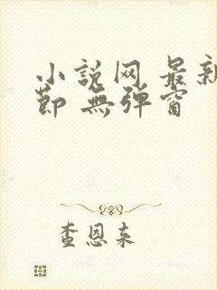 小说网 最新章节 无弹窗封面