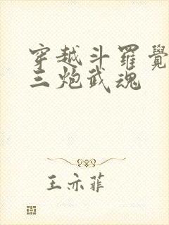 穿越斗罗觉醒罗三炮武魂