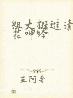 粗大挺进清纯校花呻吟