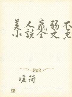 美人羸弱不可欺小说全文免费阅读