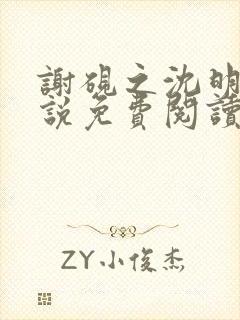 谢砚之沈明澜小说免费阅读最新章节