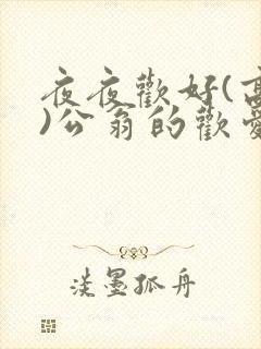 夜夜欢好(高h)公翁的欢爱