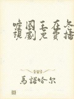 嘘国王在冬眠电视剧免费播放星辰