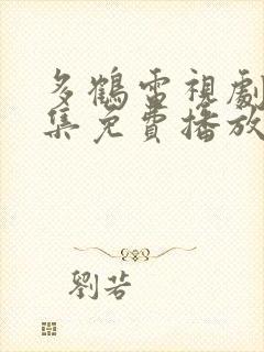 多鹤电视剧40集免费播放