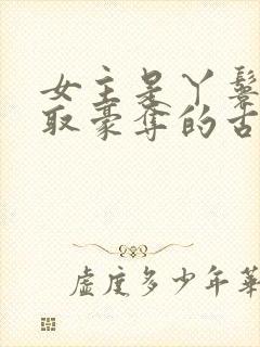 女主是丫鬟被强取豪夺的古言