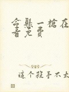 命悬一枪在线观看免费