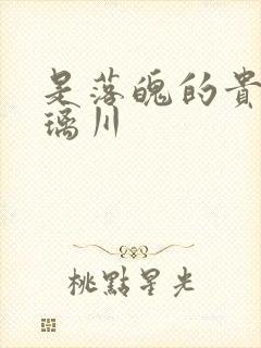 是落魄的贵族琉璃川