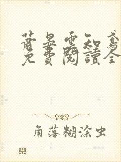 萧晏云知鸢小说免费阅读全文封面