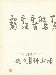 和哥哥做了笔趣阁 没有名免费阅读无弹窗封面