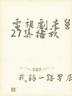 电视剧老舅在线27集播放封面