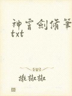 神霄剑修笔趣阁txt
