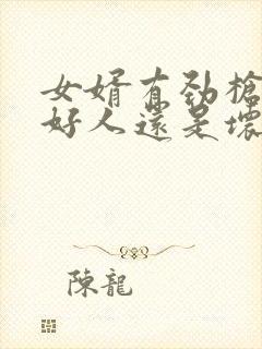 女婿有劲枪枪是好人还是坏人