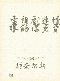 电视剧连续剧耀眼的你免费观看