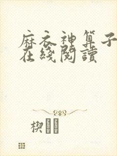 麻衣神算子小说在线阅读