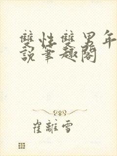 双性双男年下小说笔趣阁