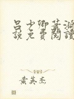 吕少卿萧漪的小说免费阅读全文无弹窗