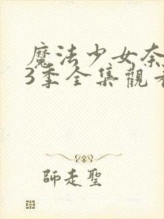 魔法少女奈叶第3季全集观看