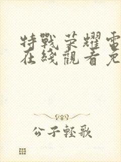 特战荣耀电视剧在线观看免费观看