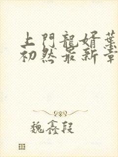 上门龙婿叶辰萧初然最新章节更新