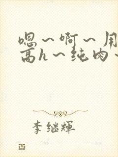 嗯～啊～用力～高h～纯肉～男男