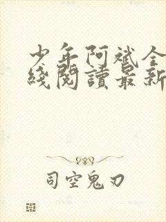 少年阿斌全文在线阅读最新章节免费阅读