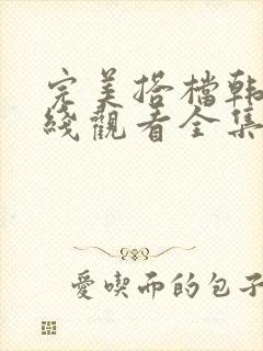 完美搭档韩剧在线观看全集免费播放