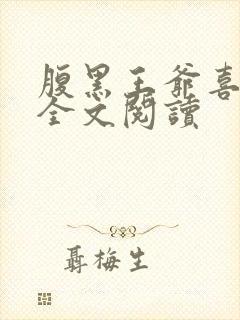 腹黑王爷喜当爹全文阅读封面