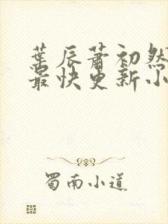 叶辰萧初然最新最快更新小说