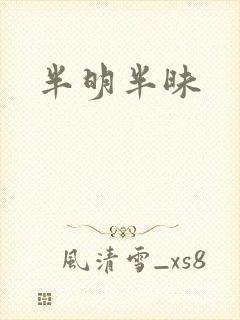 半明半昧