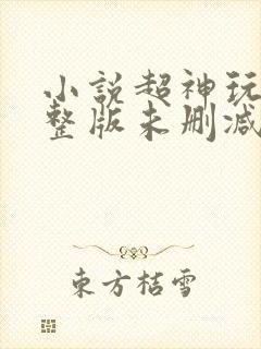 小说超神玩家完整版未删减小说封面