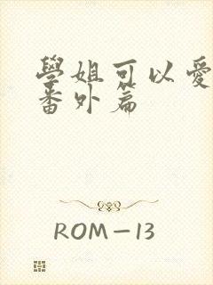 学姐可以爱我吗番外篇封面