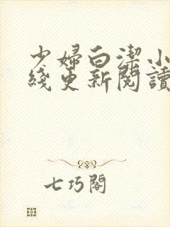 少妇白洁小说在线更新阅读