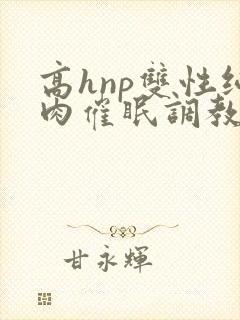 高hnp双性纯肉催眠调教